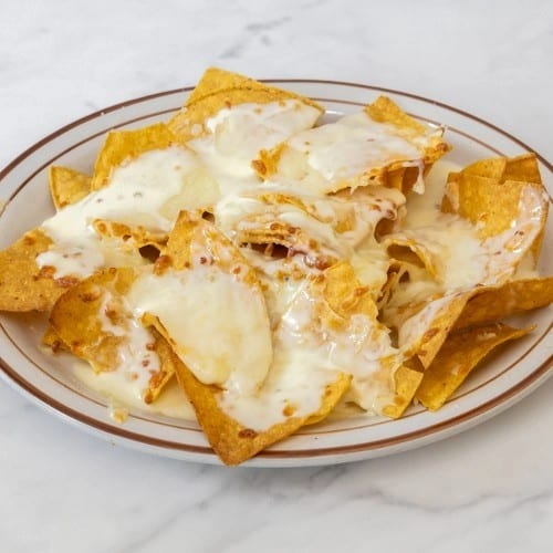 Cheese Nachos.