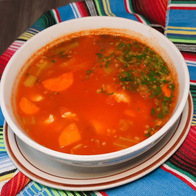 Shrimp or Fish Soup.