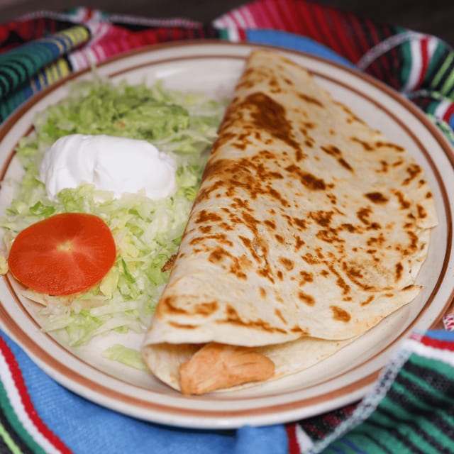 Quesadilla Mexican Dinner.
