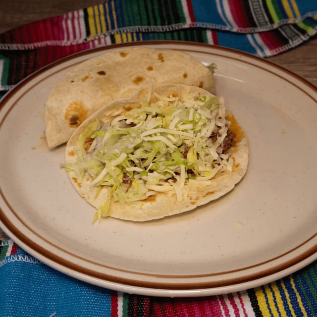 Soft Flour Taco.