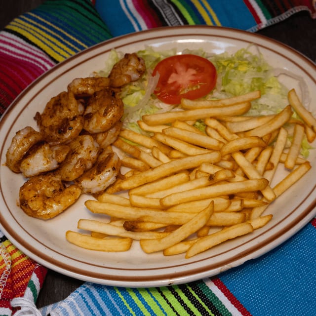 Kids #8. Grilled Shrimp.