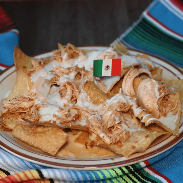Chicken Nachos.