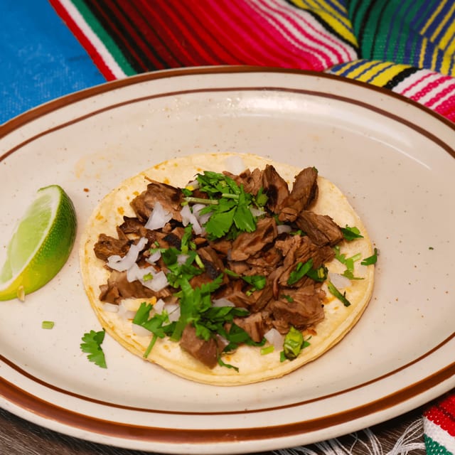Asada Taco | Chopped Steak.