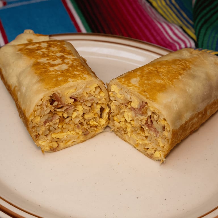 Delicious Breakfast Burrito Awaits