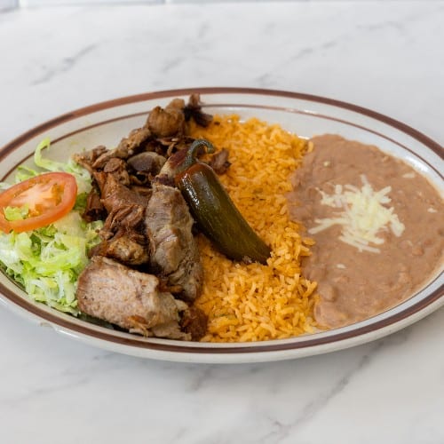 Carnitas Dinner.