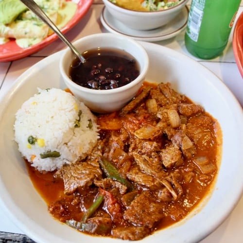 Bistec Ranchero.