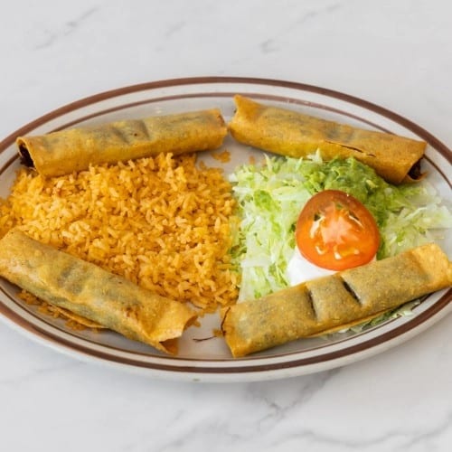 Flautas Dinner.