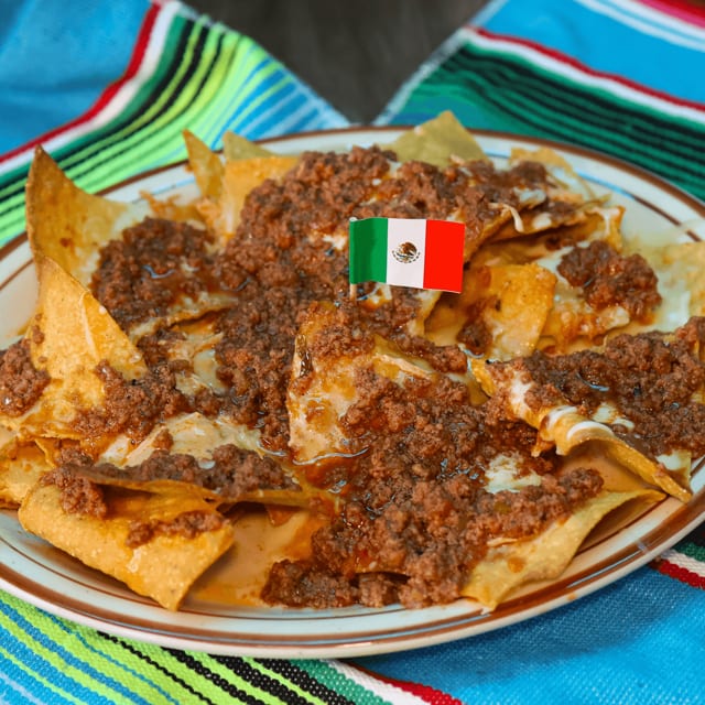 Beef Nachos.