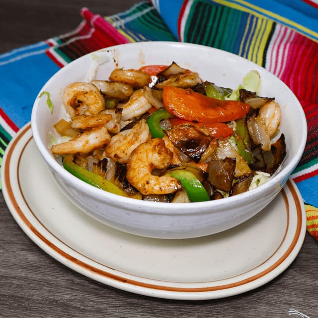 Grilled Shrimp Salad.
