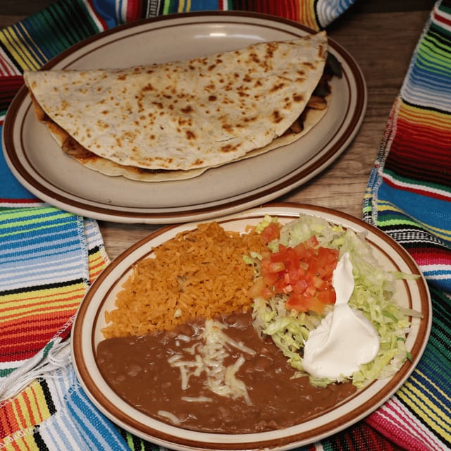 Super Fajita Quesadilla.