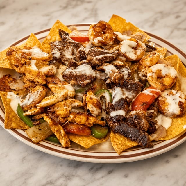 Fajitas Nachos.
