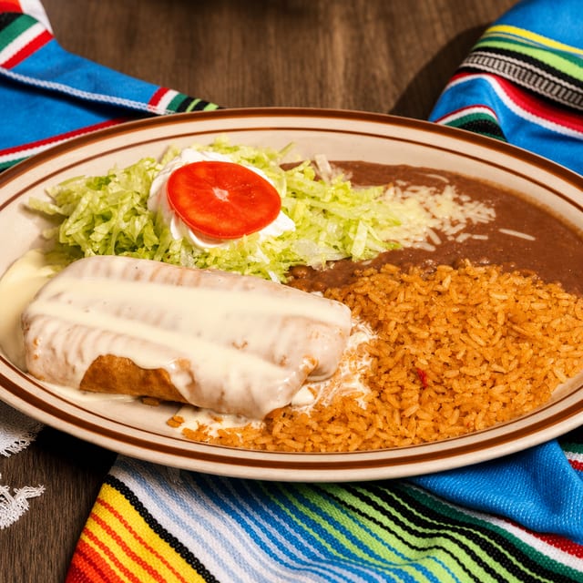 Chimichanga Dinner.