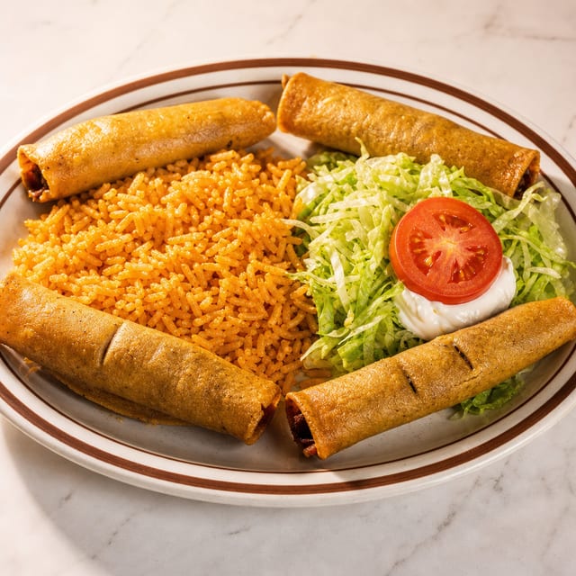 Flautas Dinner.