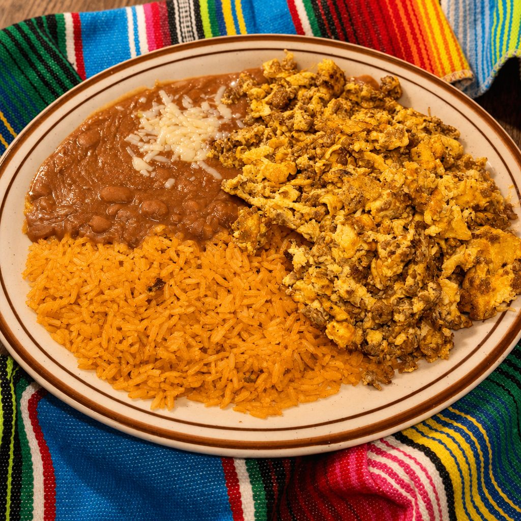 Huevos Con Chorizo.