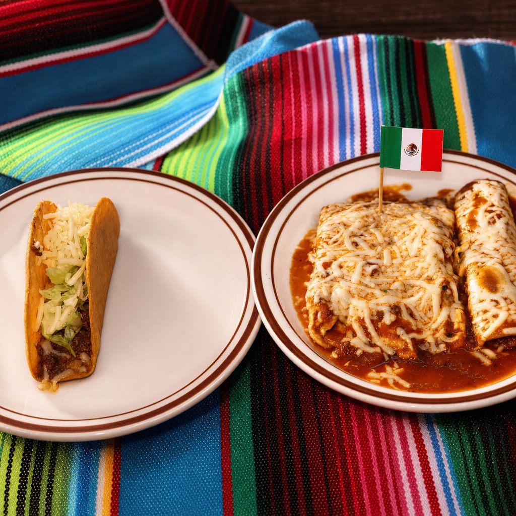 3. Enchilada, Taco & Real Chile Relleno.