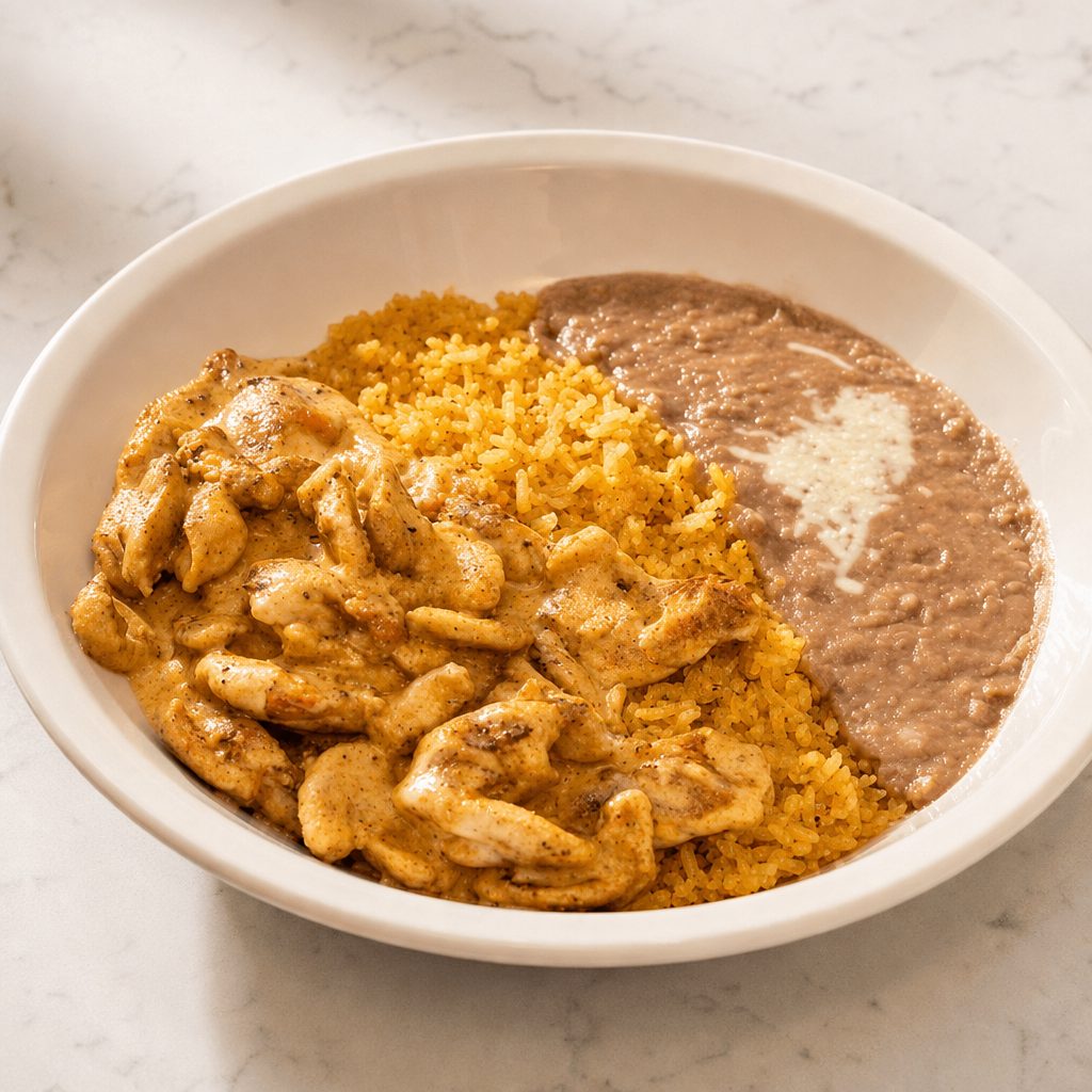 Pollo a La Crema.
