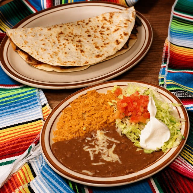 Super Fajita Quesadilla.