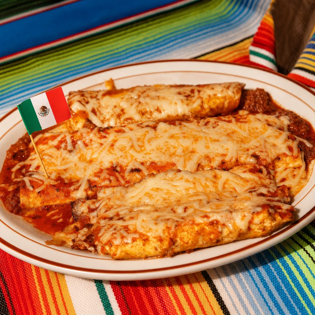 9. Burrito, Real Chile Relleno & Enchilada.