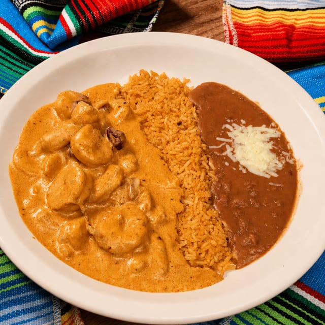 Camarones Al Chipotle.