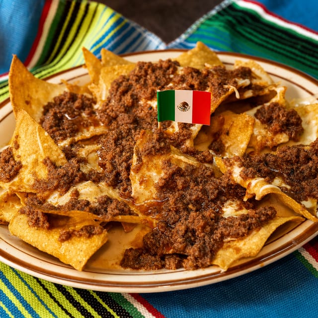 Beef Nachos.