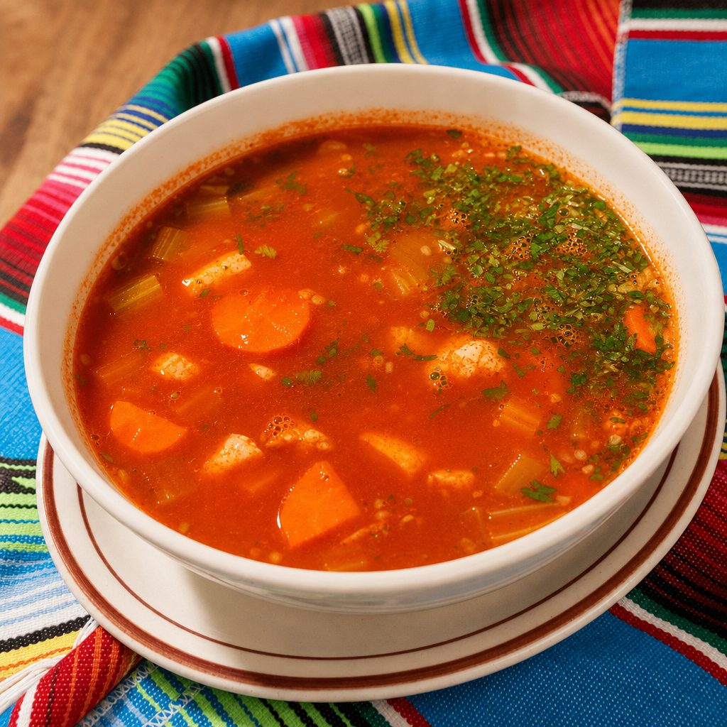 Shrimp or Fish Soup.