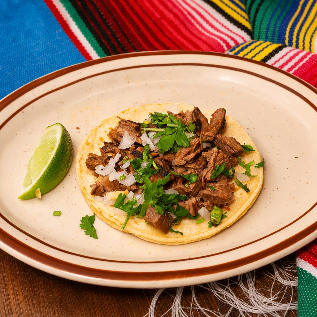Asada Taco | Chopped Steak.