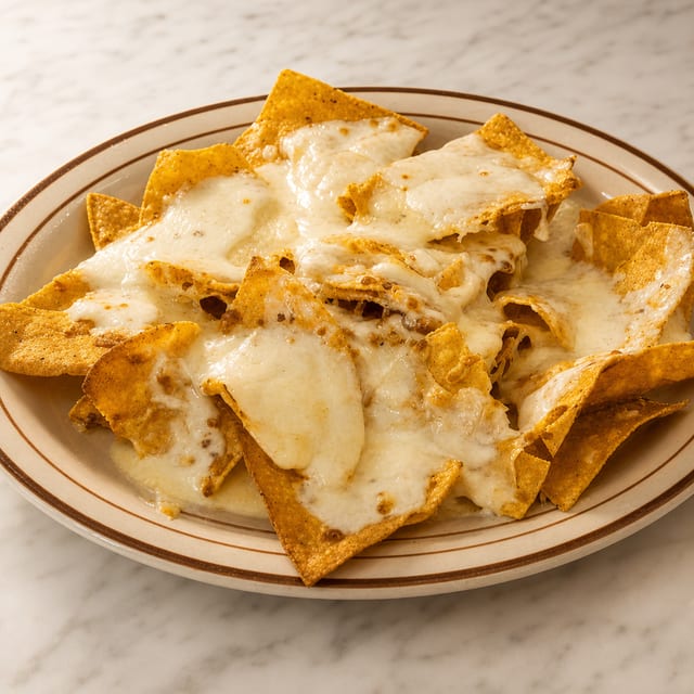 Cheese Nachos.