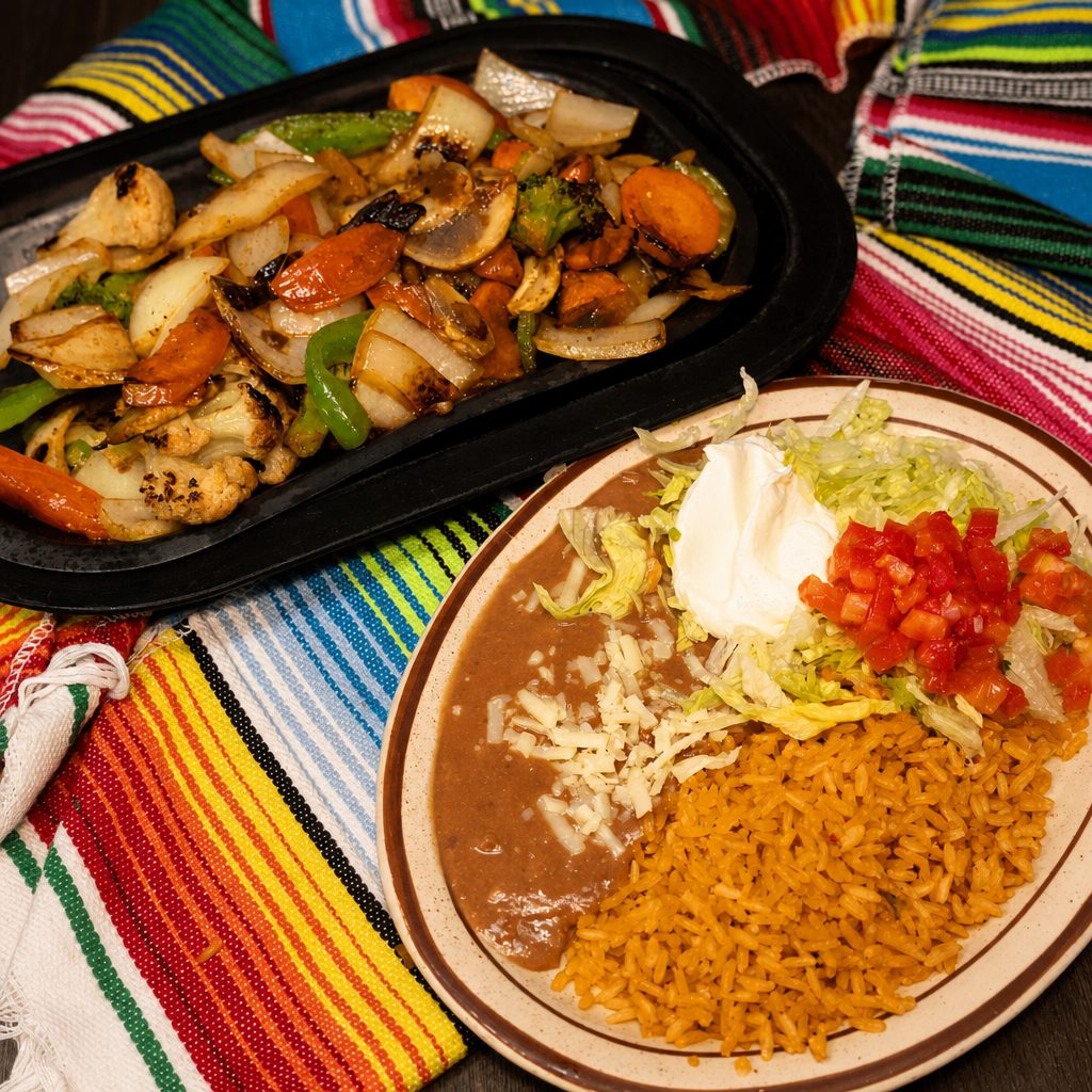 Vegetarian Fajitas.