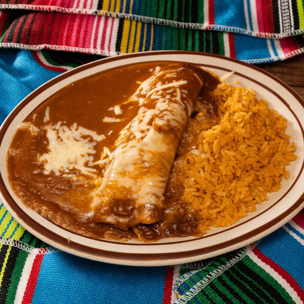 Kids #2, Beef Enchilada.