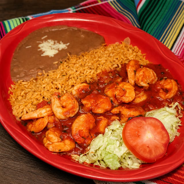Camarones Al Mojo De Ajo.