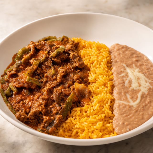 Steak Con Chile.