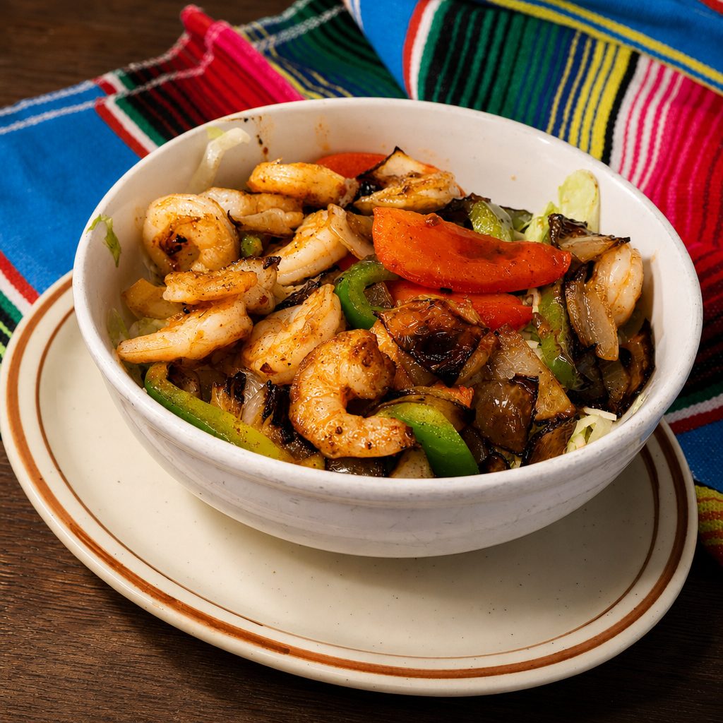Grilled Shrimp Salad.