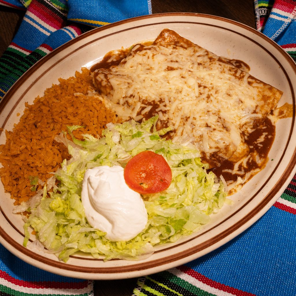 Enchiladas Supreme.