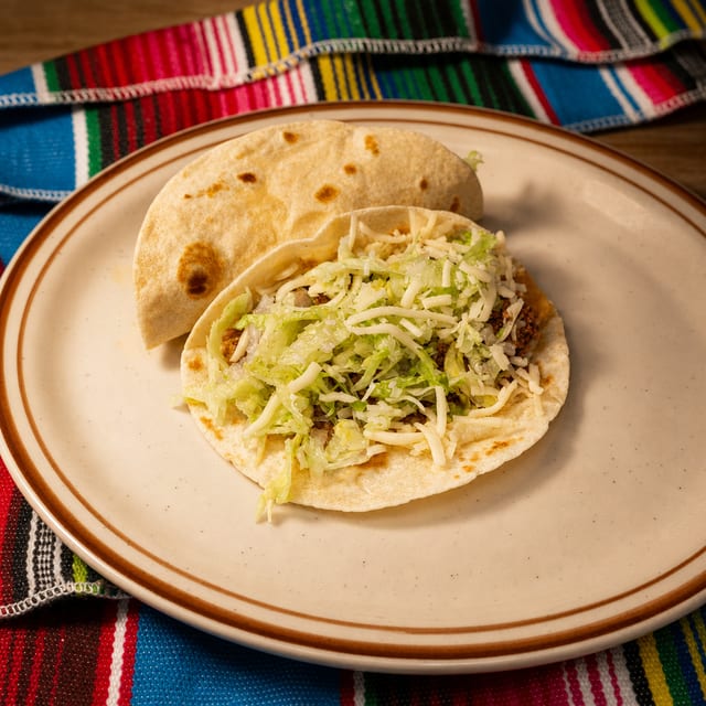 Soft Flour Taco.