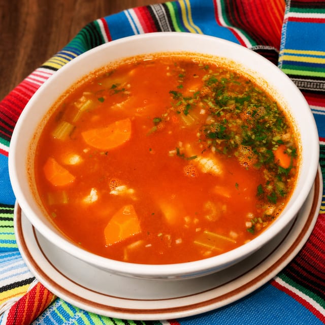 Shrimp & Fish Soup.