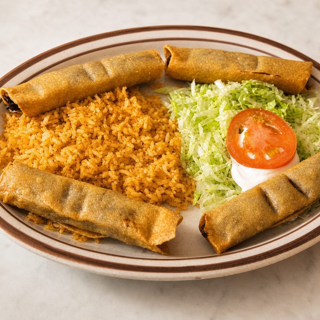 Flautas Dinner.