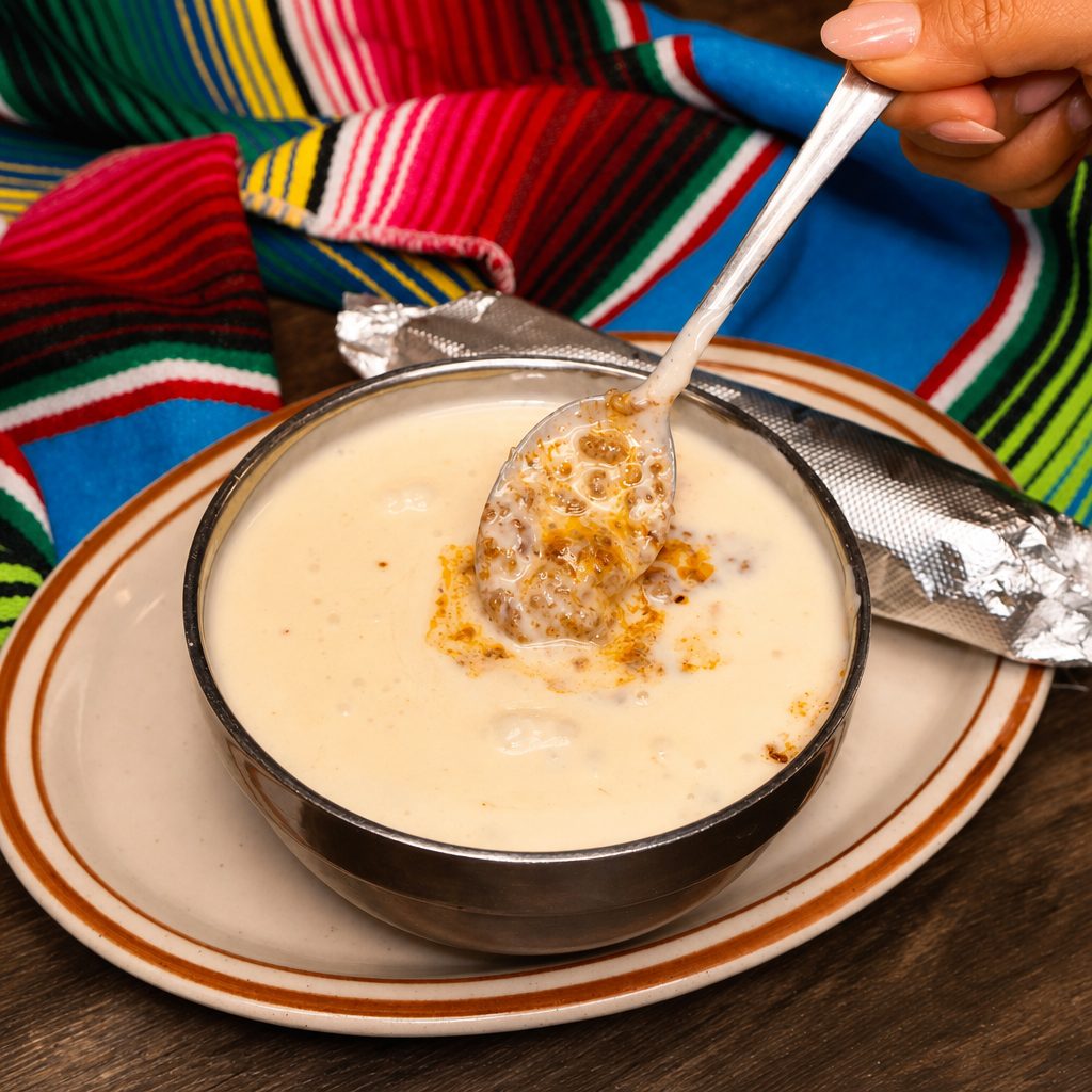 Queso Fundido Con Chorizo.