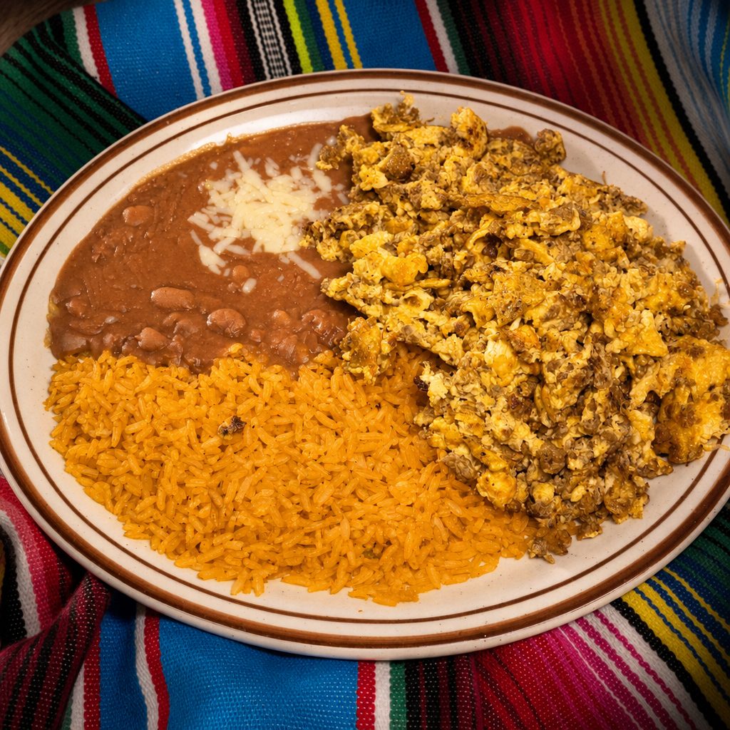 Huevos Con Chorizo.