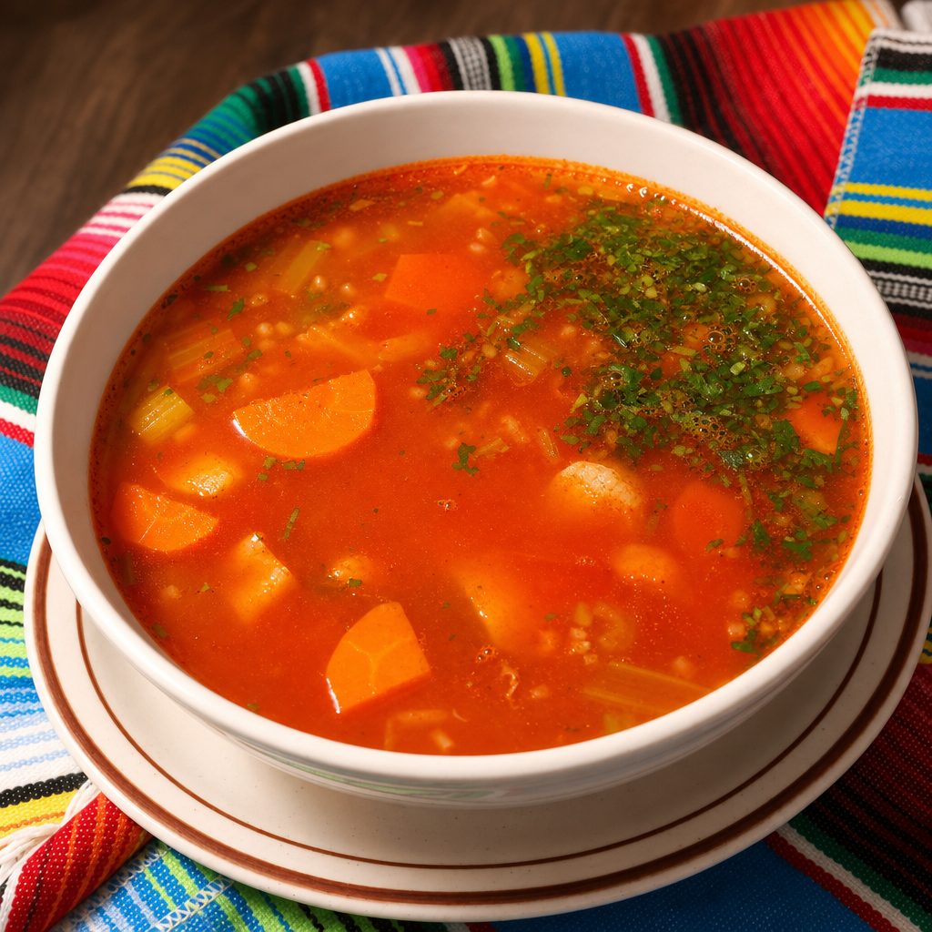 Shrimp & Fish Soup.