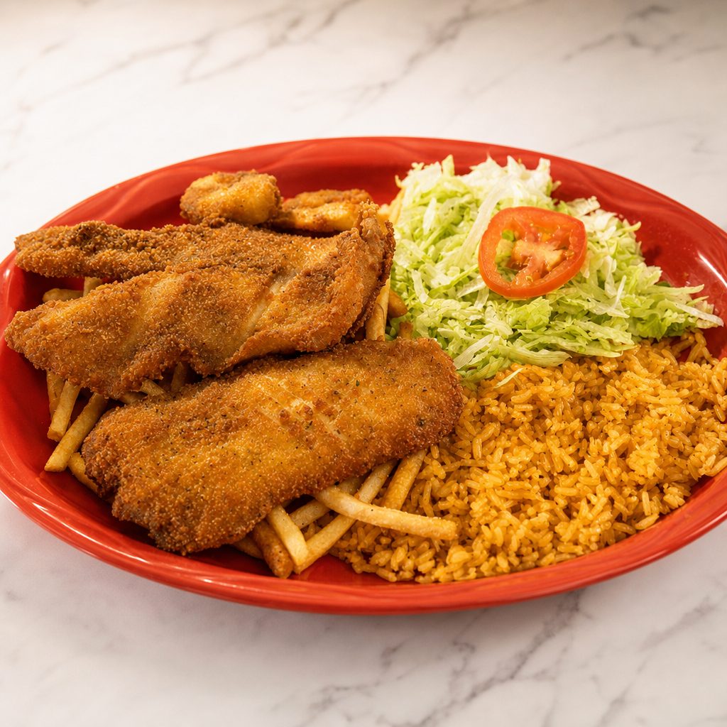 Filete Empanizado | Fried Fish Fillet.