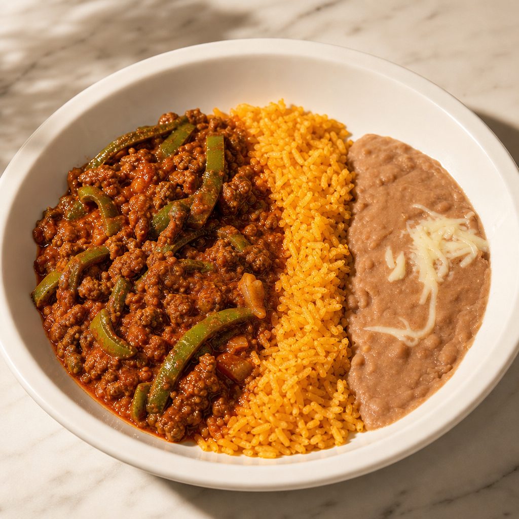 Steak Con Chile.