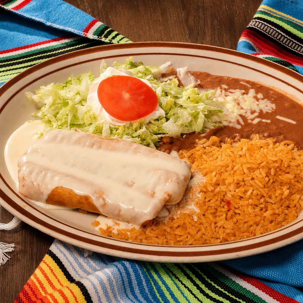Chimichanga Dinner.