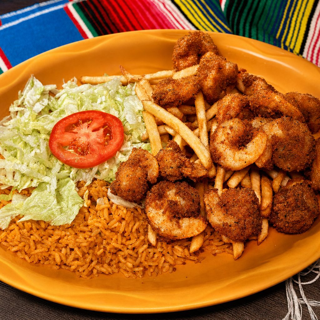 Camarones Empanizados | Fried Shrimp.