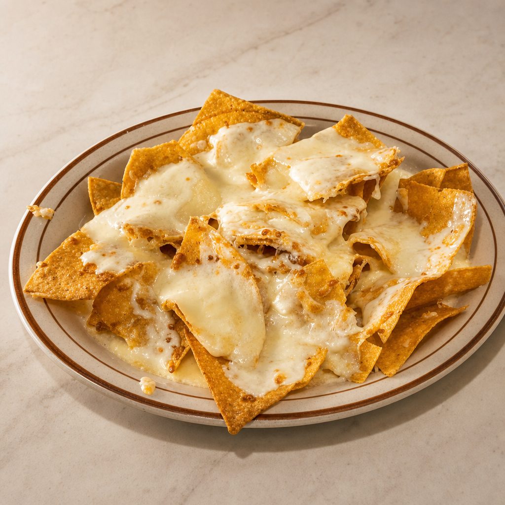 Cheese Nachos.