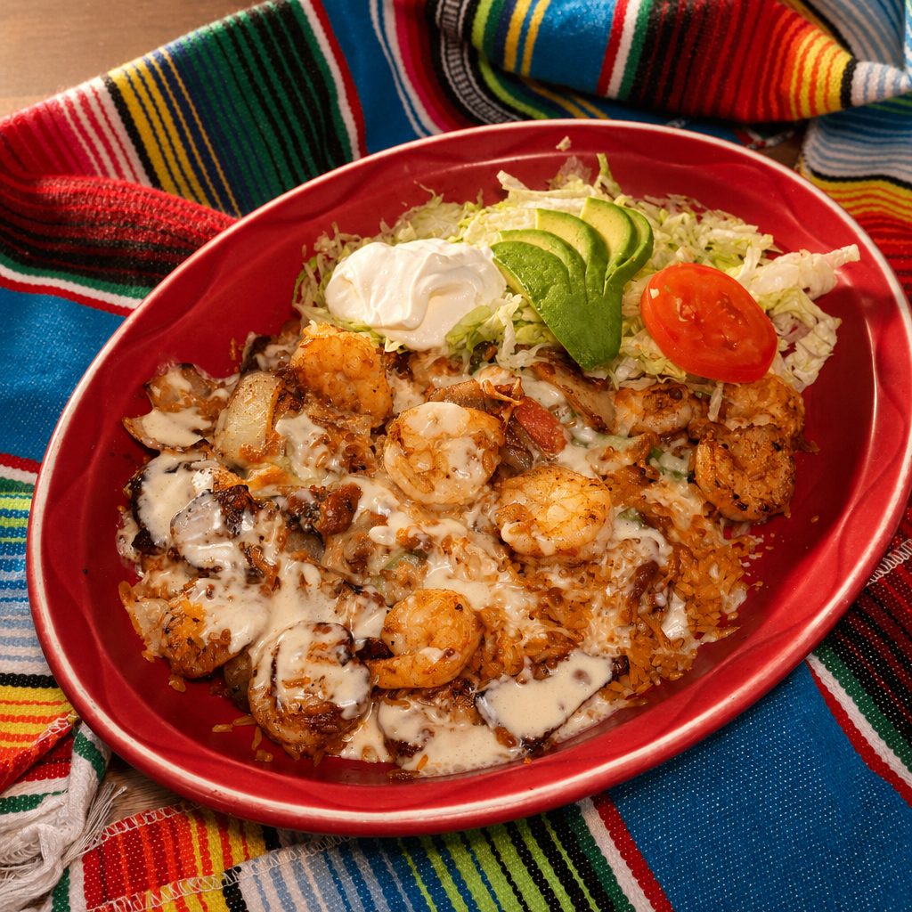 Arroz Con Camarones.