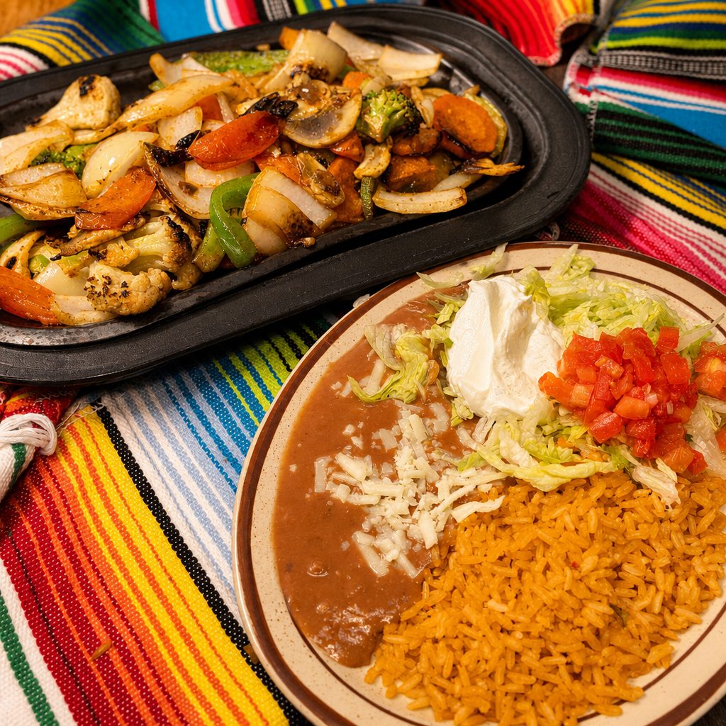 Vegetarian Fajitas.