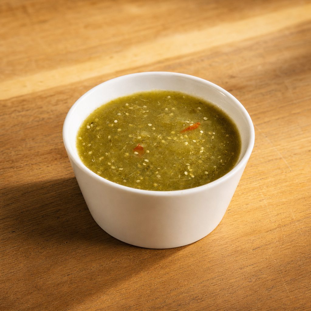 Verde Salsa (Green- Spicy).