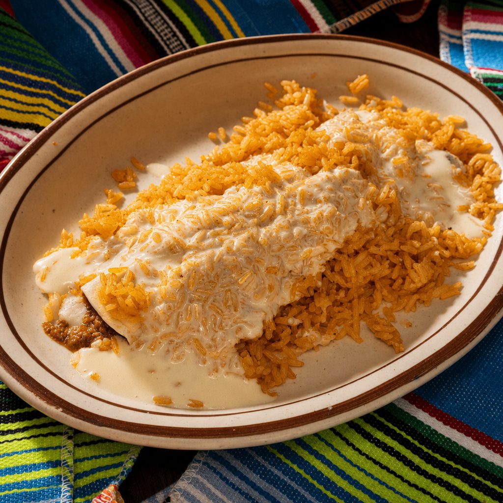 Lunch Crazy Burrito.