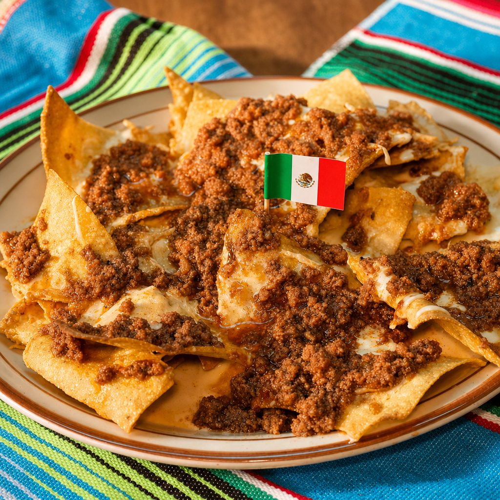 Beef Nachos.
