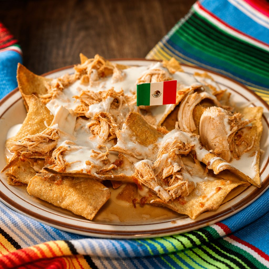 Chicken Nachos.